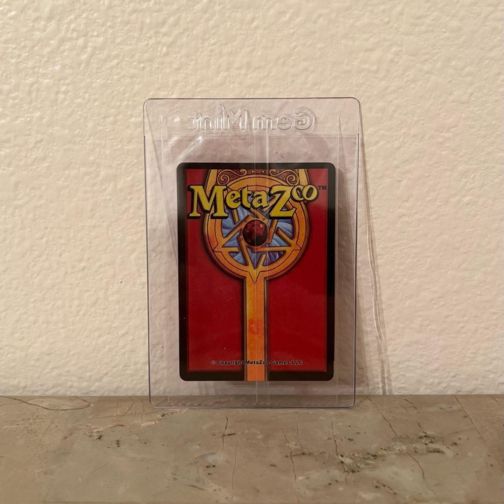Red Color Card Names Metazoo | Other | Metazoo Cryptid Nation Release Event Medal Promo Card ...